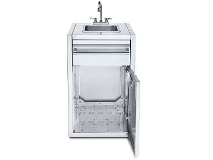 Crown Verity Infinite Series 21-Inch Enclosed Cabinet Storage with Sink 