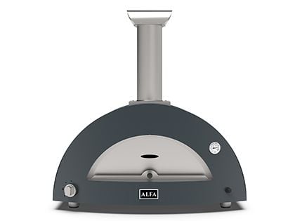 Alfa Moderno 3 Pizze 43-Inch Gas Pizza Oven - Anthracite Grey