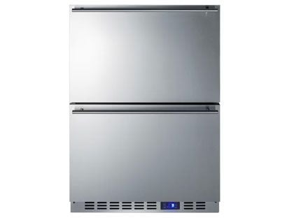 Summit 24-Inch 3.4 Cu. Ft. Outdoor Rated Freezer Drawers