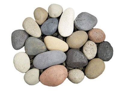 American Fyre Designs River Rock Fyre Stones, 20 Pieces