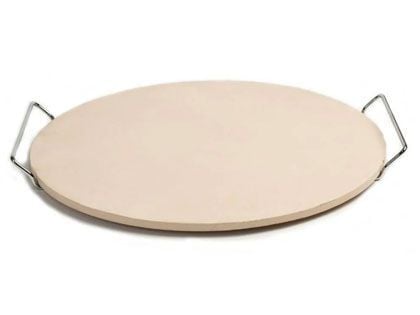 Sunstone 15-Inch Diameter Pizza Stone with Elevation Rack