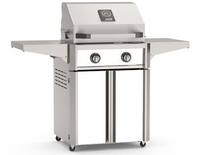 AOG T-Series 24-Inch 2-Burner Gas Grill - White