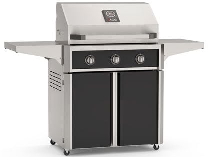 AOG T-Series 30-Inch 3-Burner Gas Grill - Black
