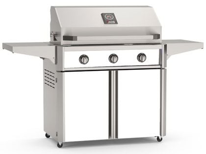 AOG T-Series 36-Inch 3-Burner Gas Grill - White