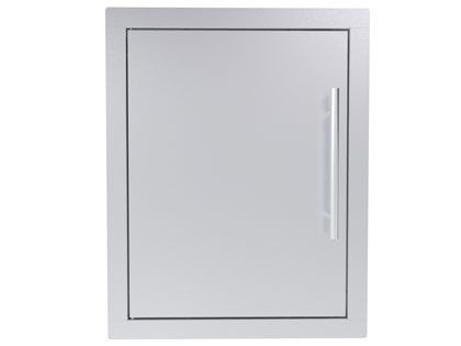 Sunstone Texan Series 16-Inch Stainless Steel Reversible Door