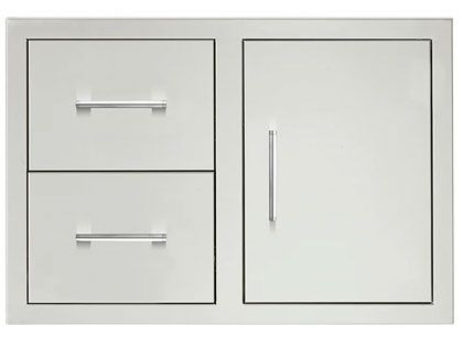 TrueFlame 32-Inch 2-Drawer & Access Door Combo 