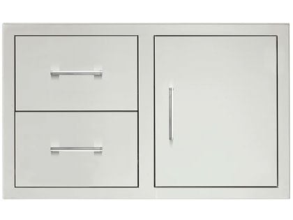 TrueFlame 36-Inch 2-Drawer & Access Door Combo 