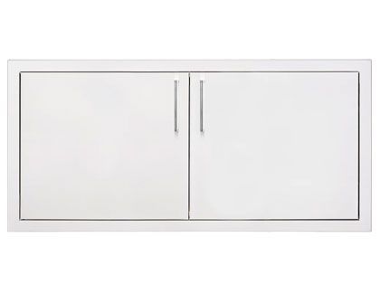 TrueFlame 36-Inch 2-Drawer Dry Storage Pantry & Enclosed Cabinet Combo 