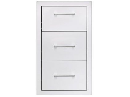 TrueFlame 17-Inch Triple Drawer