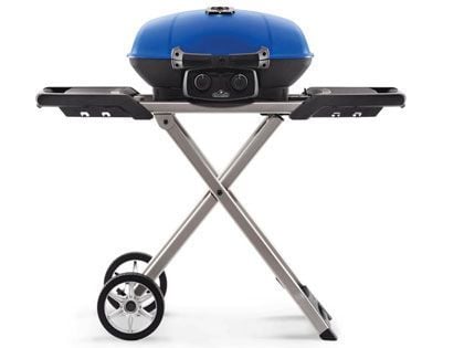 Napoleon TravelQ 285X Portable Propane Gas Grill with Scissor Cart