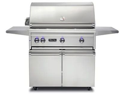 Viking 5-Series 36-Inch Freestanding Gas Grill with ProSear Burner and Rotisserie