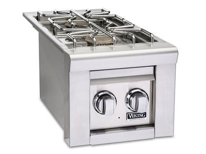 Viking 13-Inch Stainless Steel Gas Double Side Burner