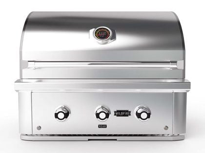 Wildfire Ranch Pro 30-Inch 2 Burner 304 Stainless Steel Gas Grill with Infrared Rear Burner