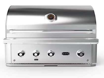 Wildfire Ranch Pro 36-Inch 3 Burner 304 Stainless Steel Gas Grill with Infrared Rear Burner