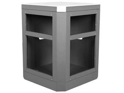Whistler 30-Inch Stainless Steel 90-Degree Corner Cabinet