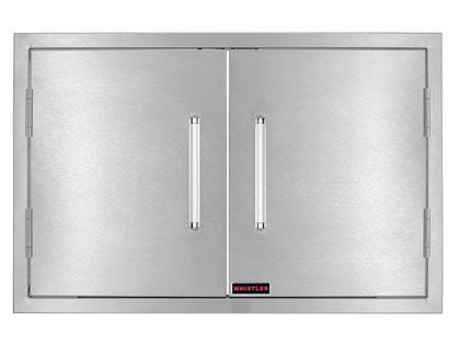 Whistler 33 x 22 Inch Stainless Steel Double Access Doors