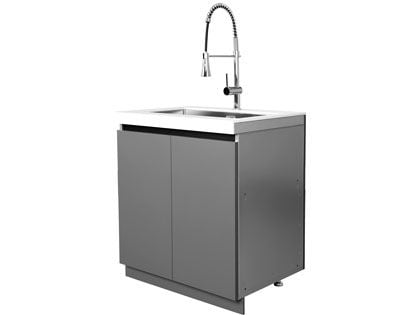 Whistler 31-Inch Sink Cabinet with Faucet & Cutting Board