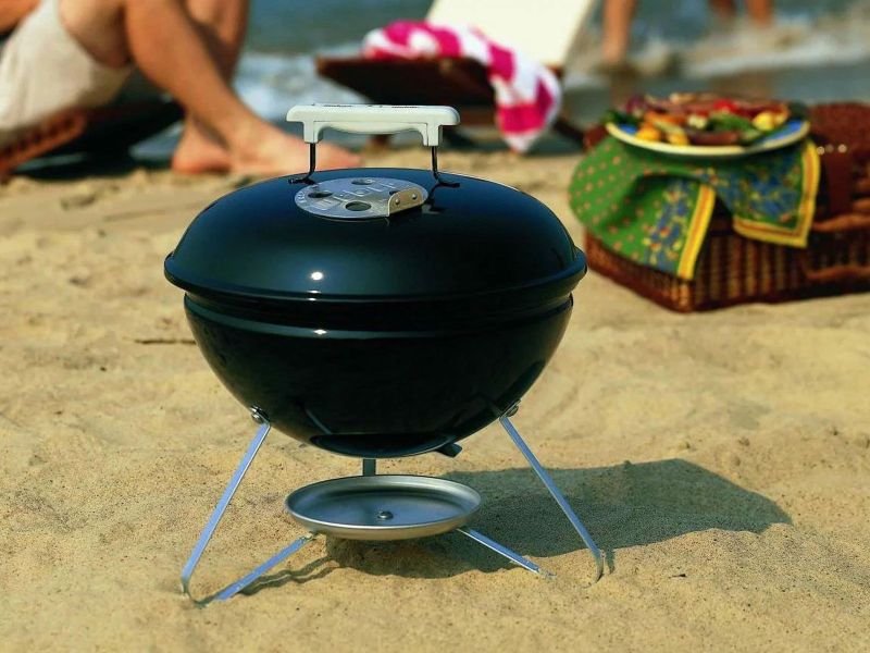 Weber Smokey Joe ブラックバーベキューグリル Weber Grills Smokey Joe 1501695 | Portable Charcoal Grill