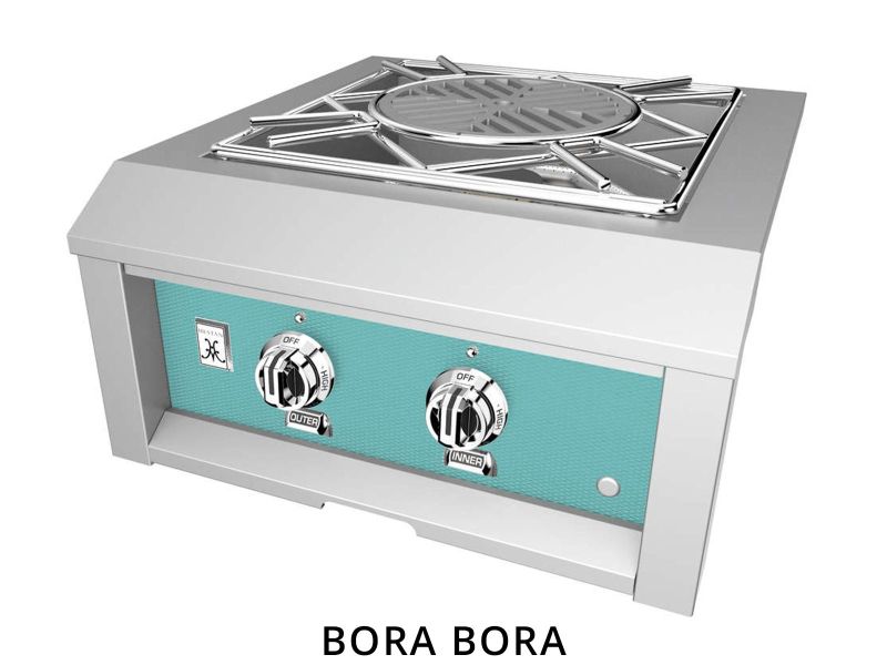 2 Burners by Hestan | 70,000 BTUs BTUs | AGPB24-LP-COLOR
