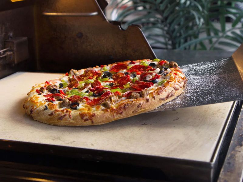 Blaze Outdoor Products Ceramic Pizza Stone - Thumbnail 2
