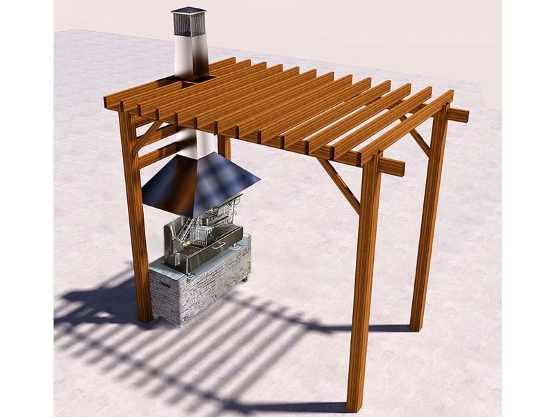 Tagwood BBQ Smoke Hood for BBQ28SS Grills