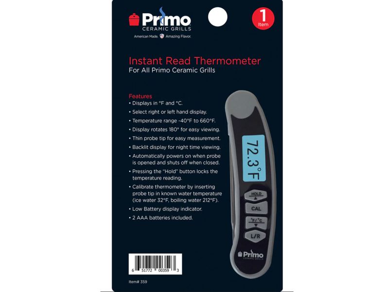 Primo Grills Instant Read Thermometer - Thumbnail 4