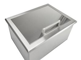 C3-CDIC | Coyote 25-Inch Stainless Steel Drop In Ice Bin Cooler | $829