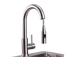 Lynx Professional Outdoor Rated Single-Handle Pull-Down Gooseneck