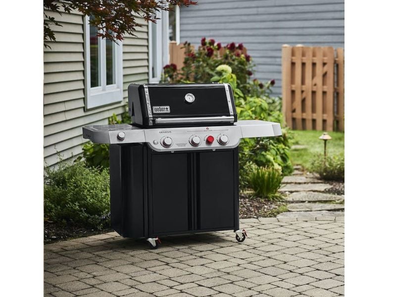 Weber GENESIS E-335 Gas Grill with Sear Zone Side Burner