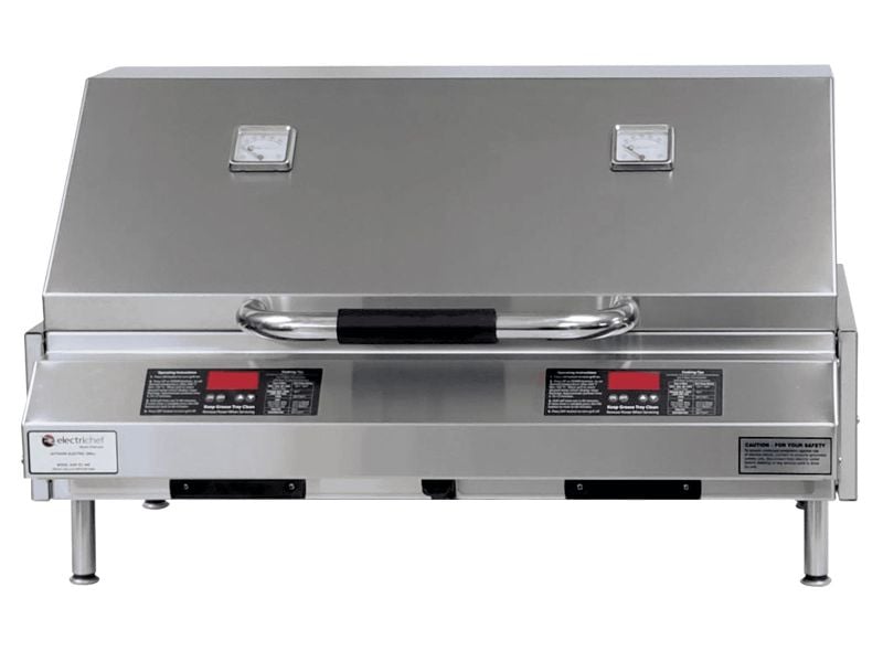 ElectriChef Ruby 32 Inch Tabletop 5280 Watt Electric Grill With Dual Temperature Control