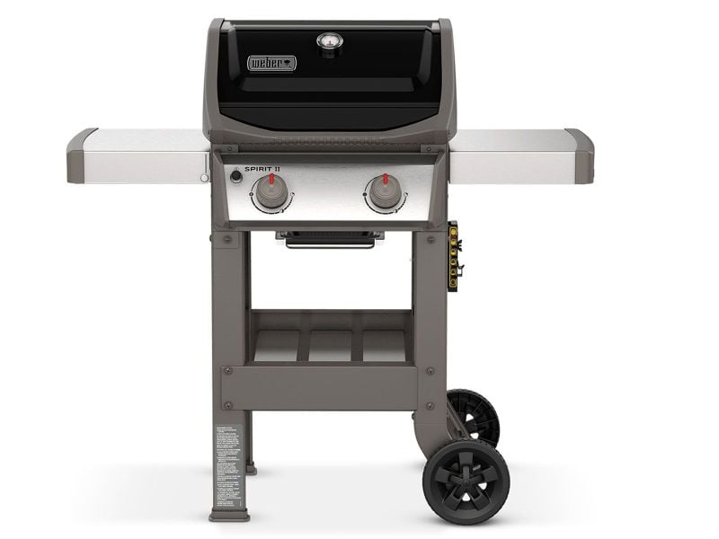 Weber Grills Spirit II 44010001 Freestanding In Cart Gas Grill 2 Burners