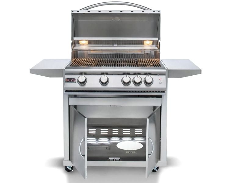 Premium LTE Gas Grill | BLZ-4LTE2-LP/NG+BLZ-4-CART | Blaze Outdoor