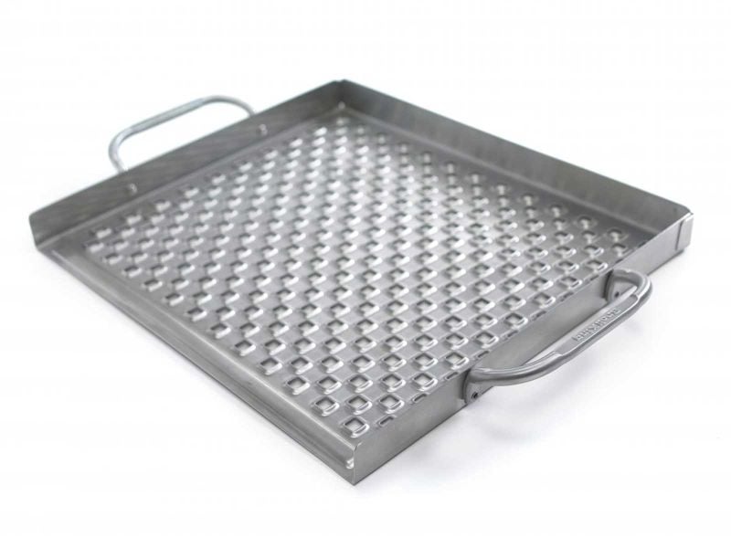 Broil King 15 X 13-Inch Stainless Steel Flat Grill Topper - Thumbnail 5
