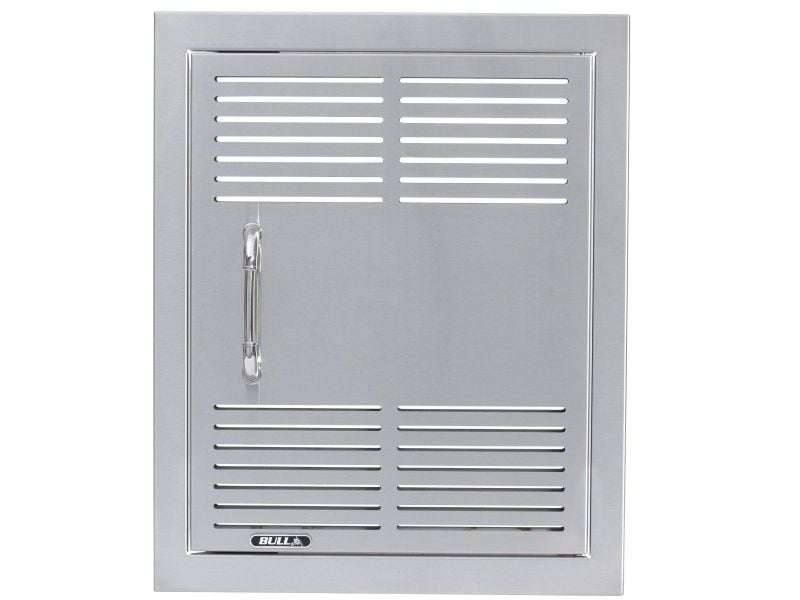 Bull 18 Inch Vented Stainless Steel Single Access Door Vertical