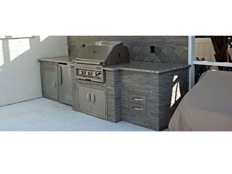 Stainless Steel BBQ Storage Drawers | 2 Drawers | B-DD12