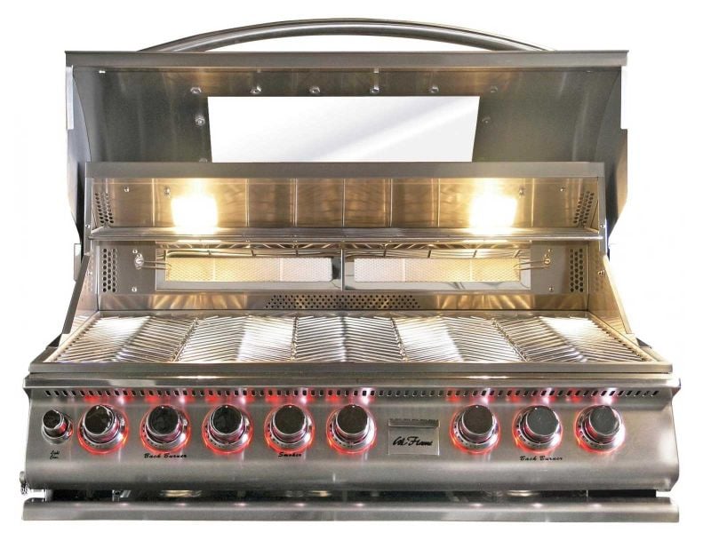 Cal Flame Top Gun BBQ19875CTG Built In Gas Convection Grill Stainless Steel