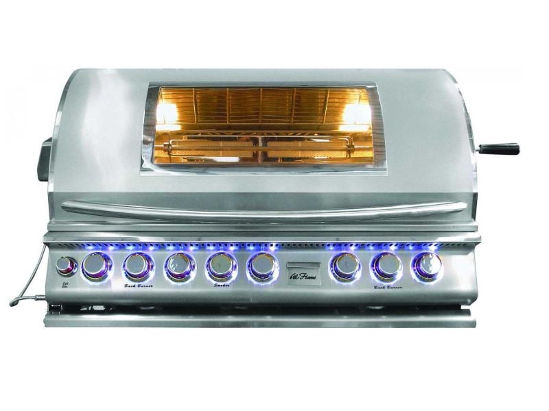 Convection grill outlet