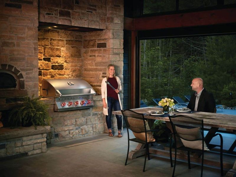 Napoleon 700 Series BIG38RBPSS-1, BIG38RBNSS-1 Built-In Gas