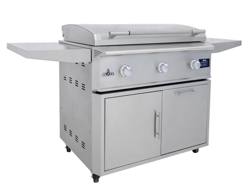 Blaze LTE PRO 40-Inch Gas Griddle with Digital Temperature Screen Lift-Assist Lid