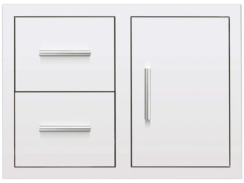 Summerset Two-Drawer and Access Door Combo with Hidden Hinge