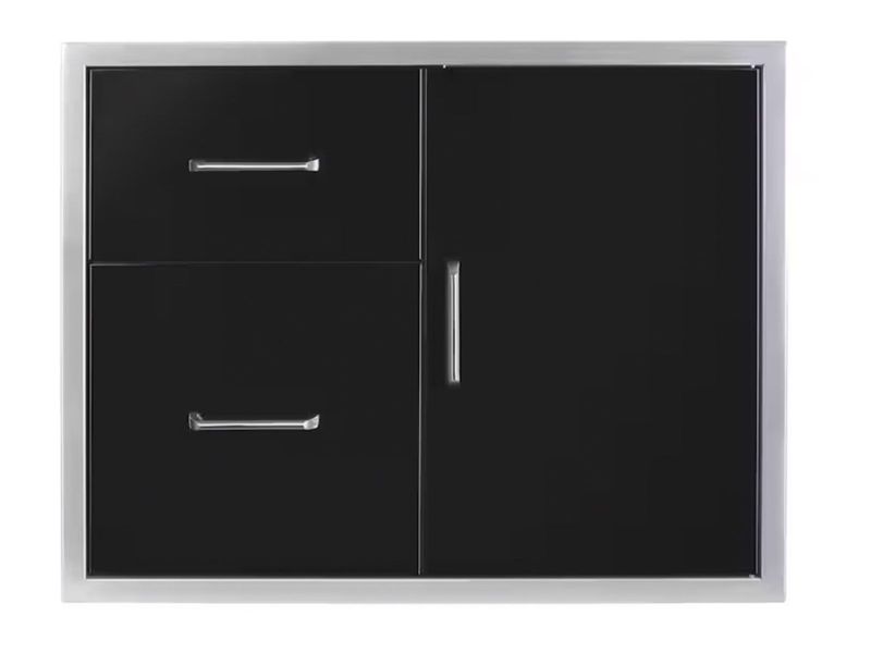 Stainless Steel BBQ Cabinets | WFDDWCOMBO3021-BSS