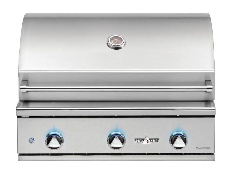 Delta Heat 32-Inch 3-Burner Built-In Gas Grill