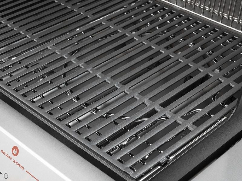 Weber CRAFTED Porcelain Enameled Cast Iron Cooking Grates For Genesis II 3 Burner Gas Grills 7853