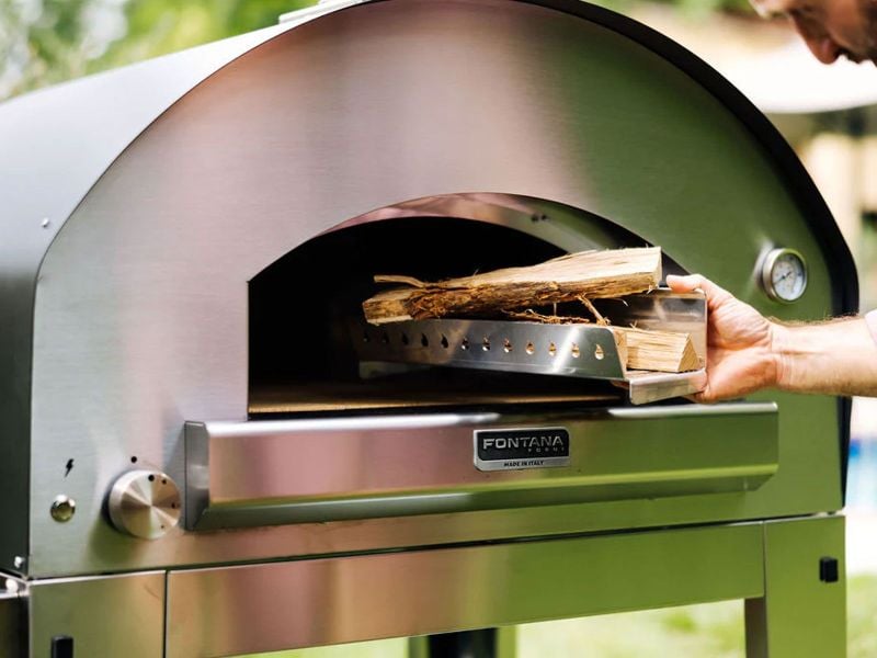 Firenze Wood & Gas Pizza Oven | Anthracite