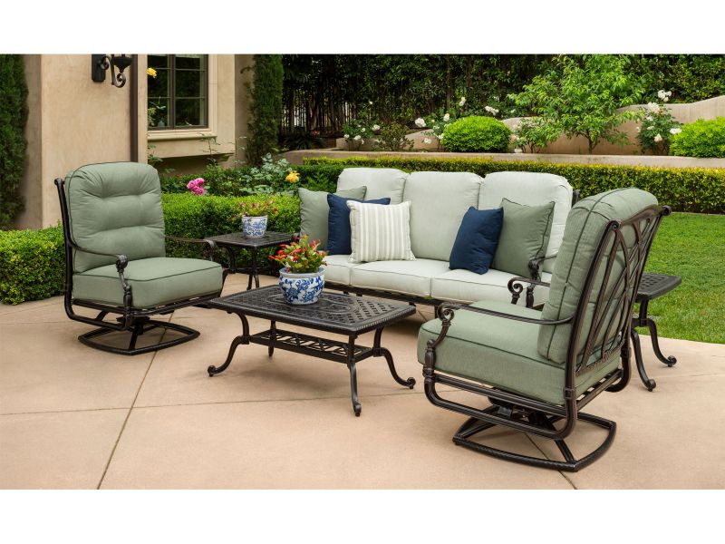 cast aluminum outdoor lounge chairs
