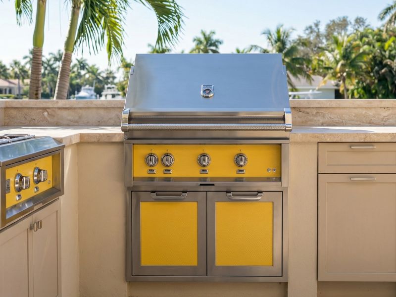 Hestan GMBR36-LP-COLOR, GMBR36-NG-COLOR | Built-In Gas Grill | 3