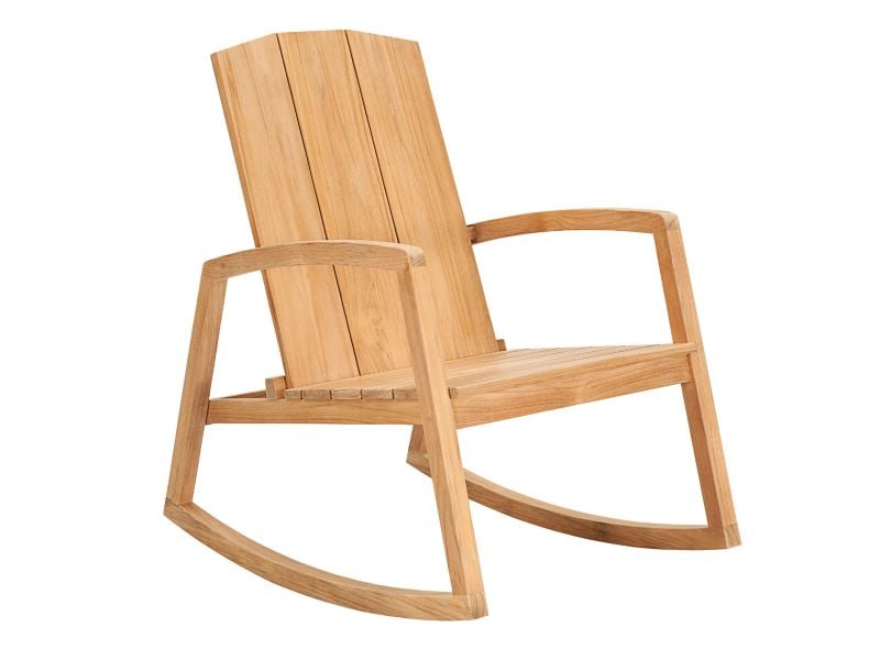Bainbridge Outdoor Rocking Armchair - Thumbnail 3