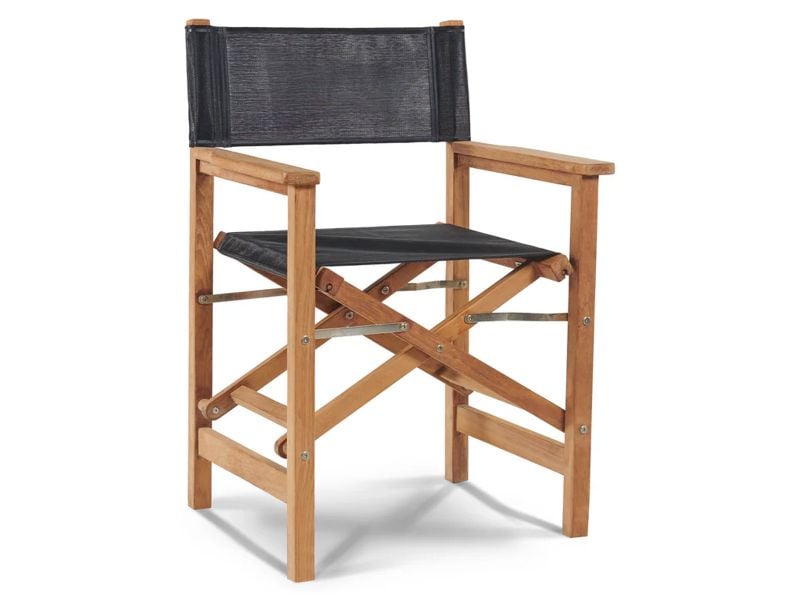 Director Teak Outdoor Dining Folding Armchair