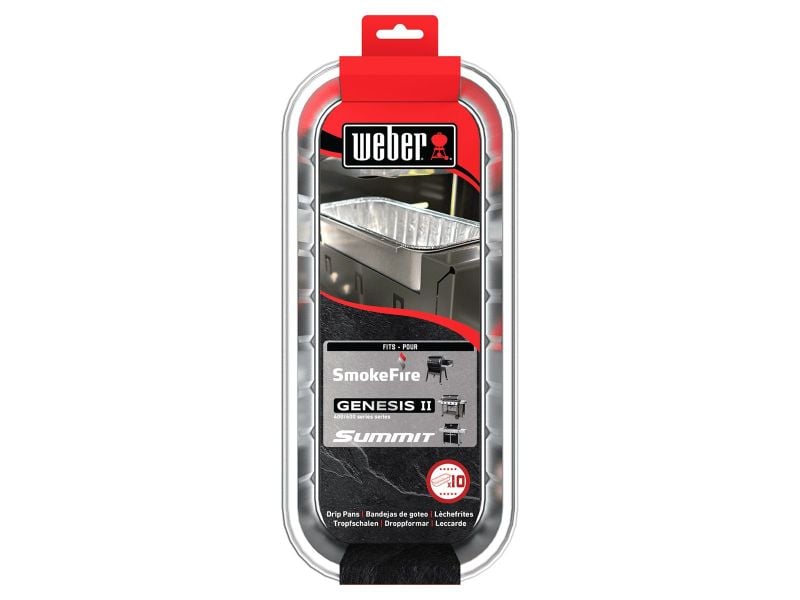 Weber Aluminum Drip Pans 10 pack