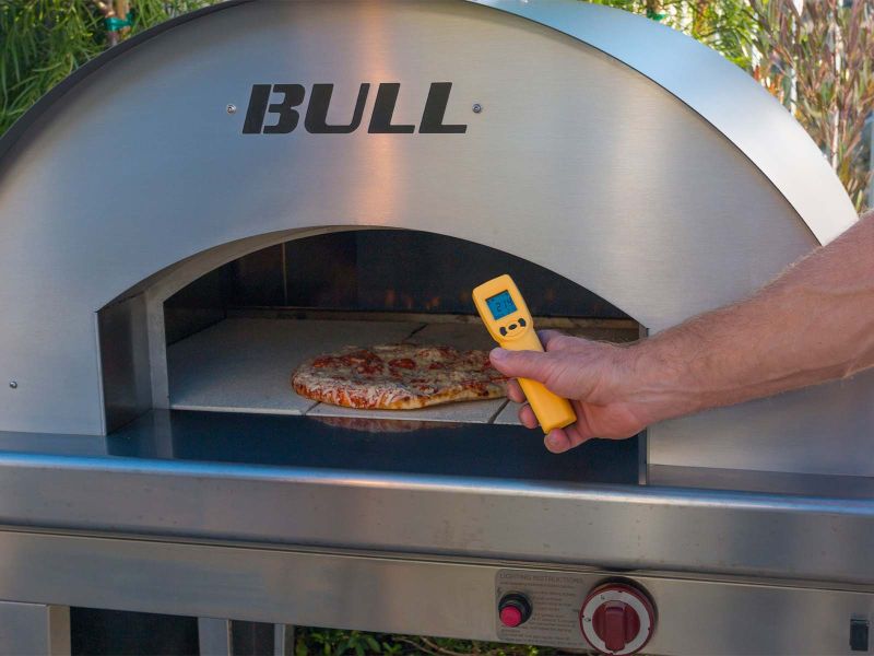 Bull Gas Fired Italian Made Pizza Oven with Cart